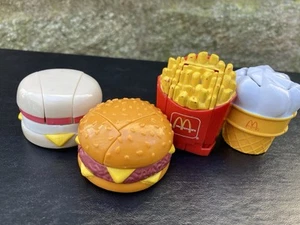 Vintage 1987 McDonald’s Transformers Changeables Happy Meal Toys Lot Of 4 - Picture 1 of 2