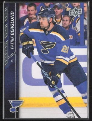 2015-16 Upper Deck Base Patrik Berglund St. Louis Blues #162 - Image 1 of 2