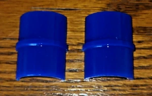 HONDA TRX 250R STEERING STEM UPPER CLAMP, HOLDER BUSHING BLUE POLYURETHANE 86-89 - Picture 1 of 9