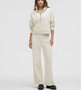 Lululemon Bone Velvet Scuba Mid-Rise Wide-Leg Pant Jogginghose Gr. XXS - Bild 1 von 11