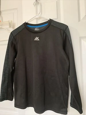 $40  ZX ZeroXposur Boys Shirt ZX Dri-Tech Athletic Style Blue Size L (14/16) - Image 1 of 4