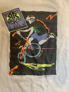 Bugle Boy BMX T Shirt Vintage 90s Made In USA Small Team International - Picture 1 of 5