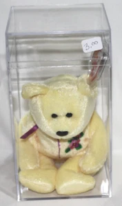 2002 8.5" TY BEANIE BABY BABIES MOTHERS DAY MOTHER THE SPARKLY YELLOW BEAR MWMTs - Imagen 1 de 2