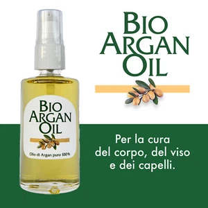 Olio di Argan Bio puro 100% BioArganOil Spremuto a freddo NO additivi 100 ml - Foto 1 di 8