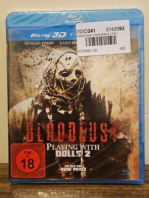 Bloodlust: Playing with Dolls 2 (3D/2D Blu-Ray, Region B) New!!! - Image 1 of 4