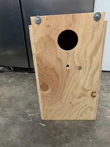 Rosella Bird Nest Breeding Box Mating Nesting Home 1/2 Wood 18x10x10 - Picture 1 of 3