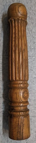 Antique Hand Made Wooden Newel Post Column Decor Primitive Victorian Rare Cover