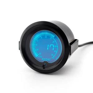2inch 52mm Digital 7 Color LCD EVO PSI Turbo Boost Gauge Vacuum Pressure Meter - Picture 1 of 11