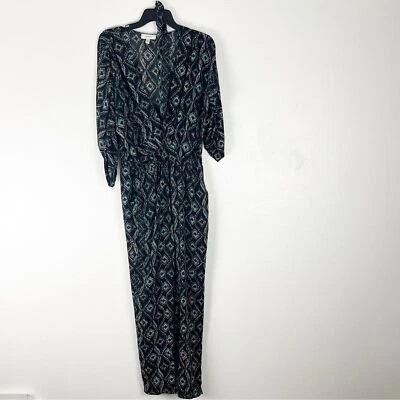 Комбинезон ANTHROPOLOGIE Elevenses Dacey с поясом на талии и длинными рукавами и сужающимися штанинами - Изображение 1 из 4