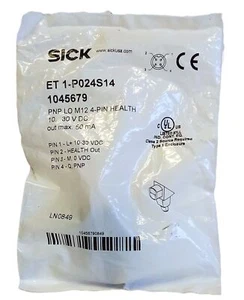SICK ET1P024S14 10-30VDC Photoelectric Sensor - Picture 1 of 3