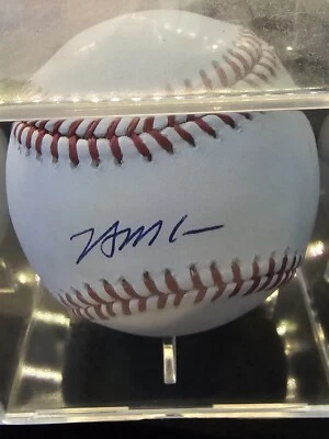 Brian McCann Signed OML Baseball Beckett Astros Braves Yankees  - Image 1 of 2