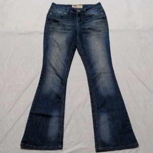 Jeans Lei Sophia Hipster Flare Y2K Vintage tiro bajo festival talla 1 - Imagen 1 de 7
