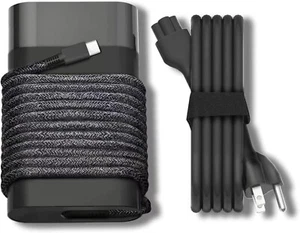 New Slim HP 65w USB C Laptop Charger Replacement for HP Spectre x360 Envy - Picture 1 of 9