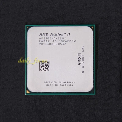 AMD Athlon II X2 210E 2.6 GHz AD210EHDK22GI CPU Processor Socket AM3 533 MHz - Image 1 of 2
