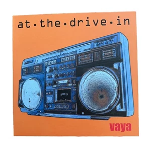 AT THE DRIVE-IN - Vaya 10" LIMITED PINK/YELLOW VINYL Mars Volta Antemasque - Picture 1 of 5