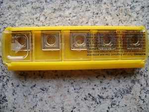 ¡VENTA! 5 x PLACAS DE CORTE REVERSIBLES KENNAMETAL SNMG 120408NW KC9110 - Imagen 1 de 2