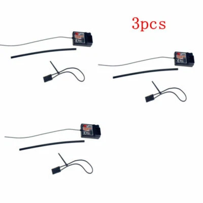 Flysky FS-GR3E 3 Kanal 2.4G Empfänger GT3B, GR3C für RC Auto LKW Boot FailsaDF - Bild 1 von 4