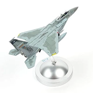 1/100 F-15C Eagle Metal Airplane Model Kits with Stand Gulf Spirit Diecast - Picture 1 of 7