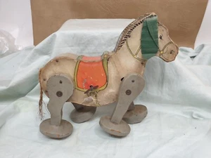 Fisher Price - Wind Up - Go 'N' Back Mule #350 - anni '30 - Foto 1 di 9