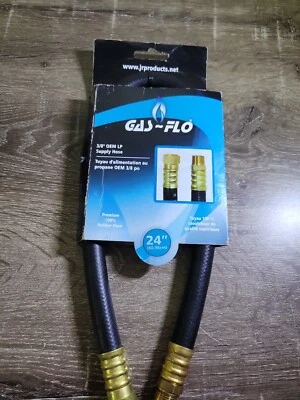 07 31395 Jr Products 24" largo OEM Lp manguera de suministro 3/8". TOTALMENTE NUEVO Foto 1 de 4