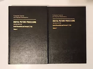 VOLUMES 1 & 2 Digital Picture Processing 2nd Edition by Rosenfeld & Kak HCs - Imagen 1 de 12
