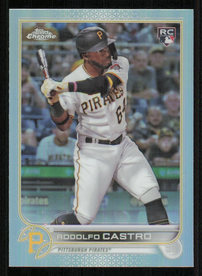 2022 Topps Chrome Refractors #7 Rodolfo Castro - Image 1 of 2