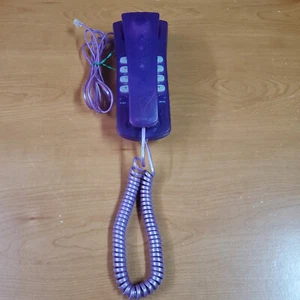 Clear purple Touch Tone Designer Phone Desktop or Wall Mount White-Westinghouse - Zdjęcie 1 z 9
