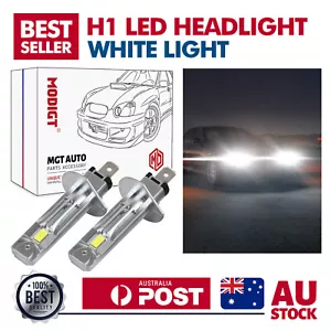 2x MODIGT H1 LED Headlight Globes 6000LM White Fit Holden Calibra 1991-1997 12V - Picture 1 of 8