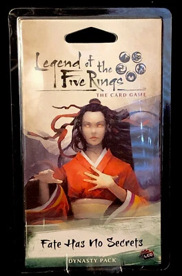 Legend of the Five Rings: Fate Has No Secrets Dynasty Pack Precintado Foto 1 de 2
