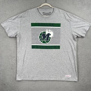 Dallas Mavericks Shirt MENS 3XL XXXL Mitchell & Ness Throwback Graphic Tee NBA - Picture 1 of 6