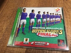 WORLD SOCCER JIKKYO WINNING ELEVEN 3 Final PS1 KONAMI Japanese *USA Seller* - Picture 1 of 1