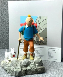 Statuette Moulinsart 47000 Tintin Hiker & Snowy: Destination Moon 26cm ltd Model - Picture 1 of 10