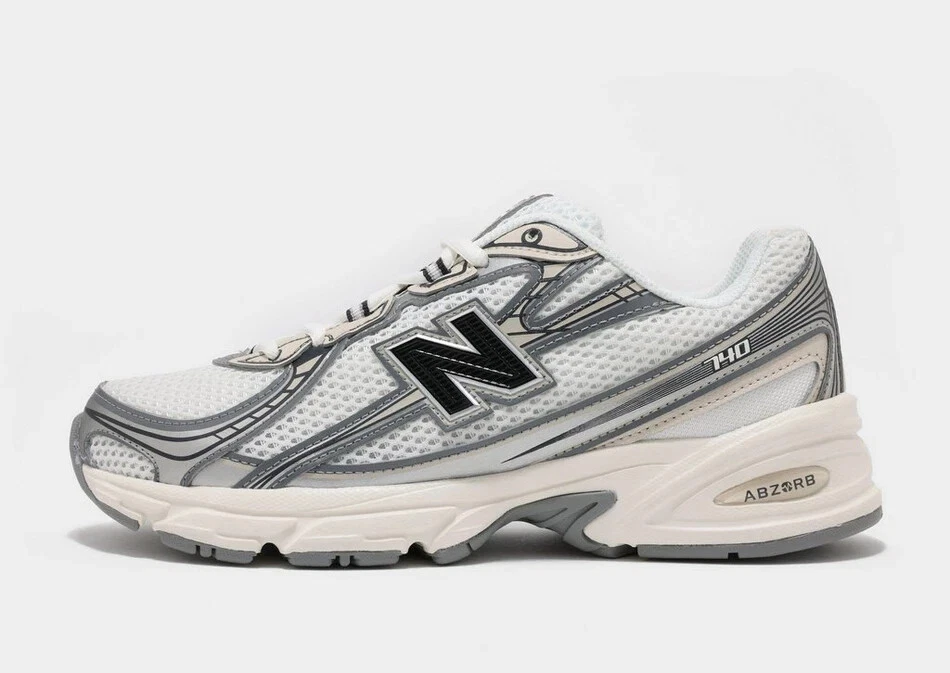 Scarpe Da Donna New Balance 740 Trainers Sea Salt E Silver - Immagine 1 di 4