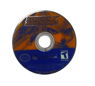 Starfox Adventures (Nintendo GameCube, 2002) Disc Only - Tested - Image 1 of 2