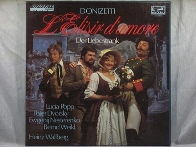 Donizetti - L'Elisir d'amore - Heinz Wallberg - 3LP Box Set Eurodisc 301 904-445 - Image 1 of 4