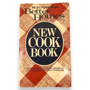 Better Homes & Gardens NEW COOKBOOK 1992 Paperback Over 600 Recipes Vintage - Picture 1 of 16