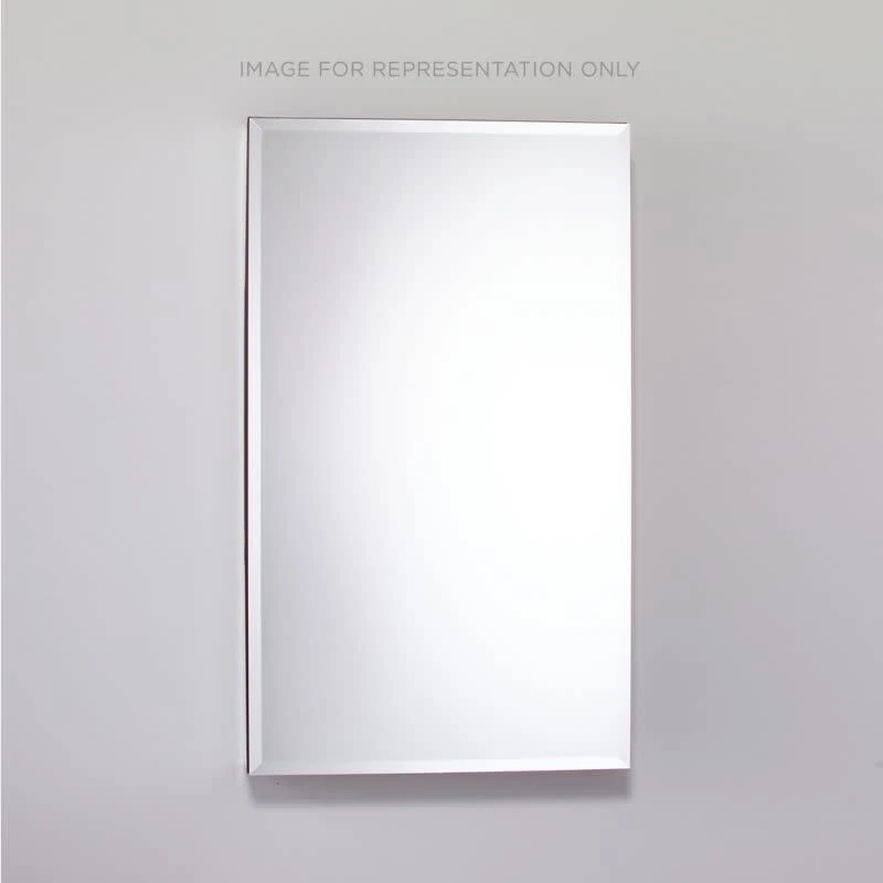 Robern PLM1630GBRE PL 15-1/4" x 30" Frameless Beveled Right Hinge - Grey - Image 1 of 1