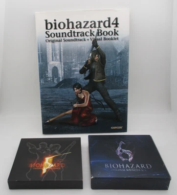Biohazard 4 5 6 CD Original Soundtrack 3items Japan Import Resident Evil Capcom - Image 1 of 4