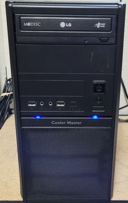 Custom CoolerMaster PC AMD A8-5600k @3.60GHz + 8GB RAM +  128SSD + Windows 10/11 - Image 1 of 4