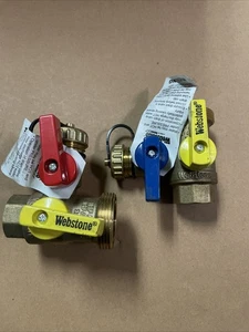 Webstone 3/4 in. EXP Ultra-Compact Tankless Water Heater Valves Missing Unions - Picture 1 of 5
