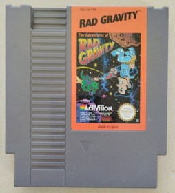Nintendo NES - The Adventures of Rad Gravity
