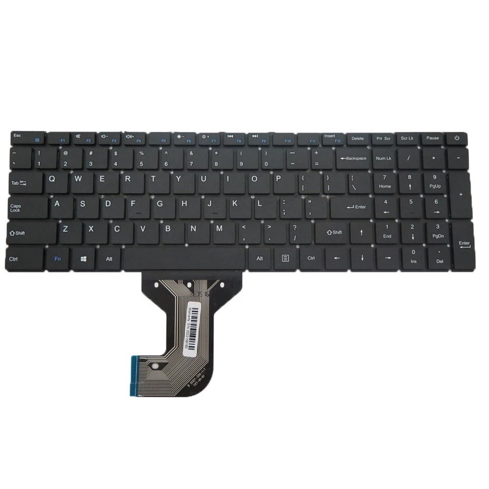 US Keyboard For Gateway GWTN156-7 GWTN156-7BL GWTN156-7BK GWTN156-7GR 7PR Black - Image 1 of 1