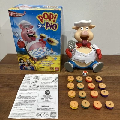 2014 Goliath Pop The Pig Children’s Game Complete Fun Family Game Tested Working - Image 1 of 4