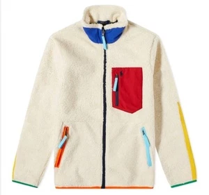 Polo Ralph Lauren Fleece Color Blocked Hybrid Jacke Größe M - Bild 1 von 5