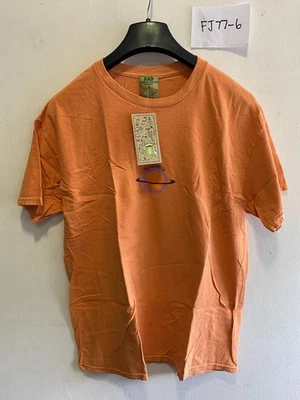 BAD HANDWRITING Grand Daddy Oversized Tee in Orange   UK Small     (FJ77-6) - Image 1 of 4