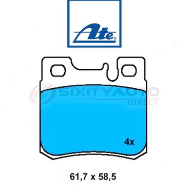 ATE Rear Disc Brake Pad Set for 1988-1993 Mercedes-Benz 300TE - Braking vy - Image 1 of 4