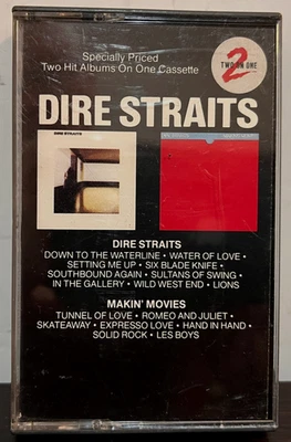 DIRE STRAITS - Self Titled & Makin' Movies (1987) - Cassette Tape - EX Condition - Bild 1 von 3