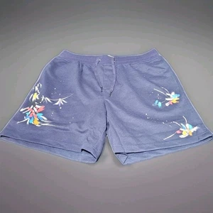 EPTM Showroom Large 3 Pocket Navy Paint Splatter Shorts NEW - Picture 1 of 7