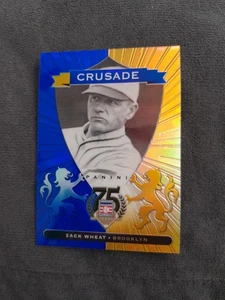 2015 Panini Crusade Blue Zach Wheat #29  - Bild 1 von 2