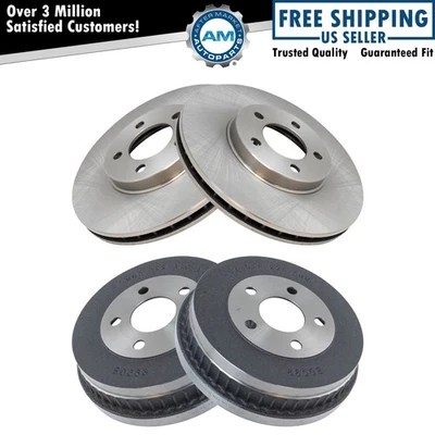 Brake Rotors Set Fits 2001-2007 Ford Taurus 2001-2005 Mercury Sable - Image 1 of 4